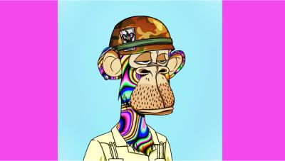 Psychedelic Safari Bored Ape NFT for Sale (proceeds to charity): sale ends April 2nd