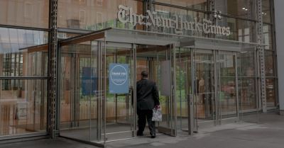 Digital Revenue Exceeds Print for 1st Time for New York Times Company